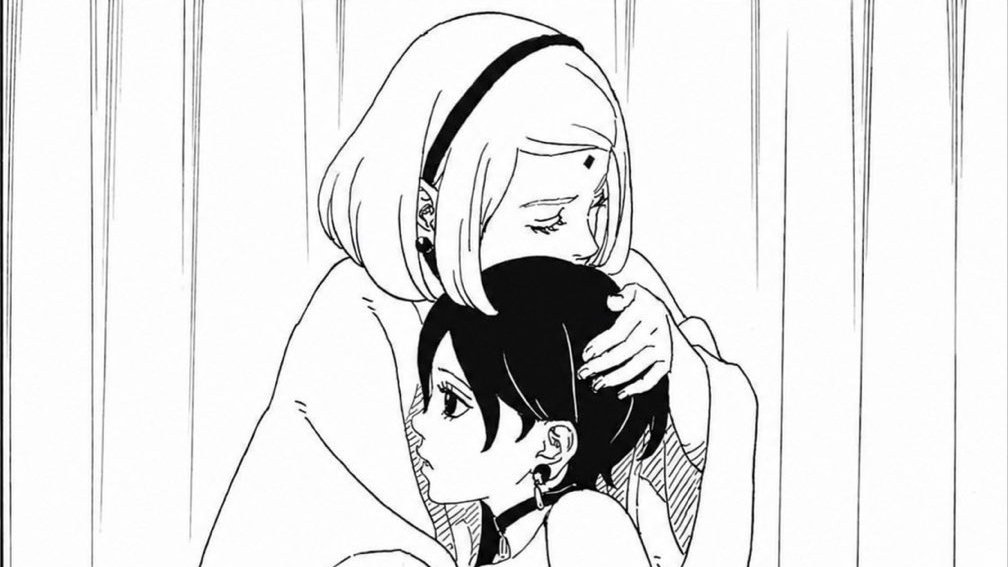 sakyuchiha15's tweet photo. Se eu fosse a Sakura, eu pegava meu marido quando sair da árvore, minha filha, meu genro e sumia pro meio do mato essa vila tem que morrer não merecem nada, essa vila nunca mereceu os Uchihas. #Boruto #Sarada #Sakura https://t.co/YGASwtQDsM