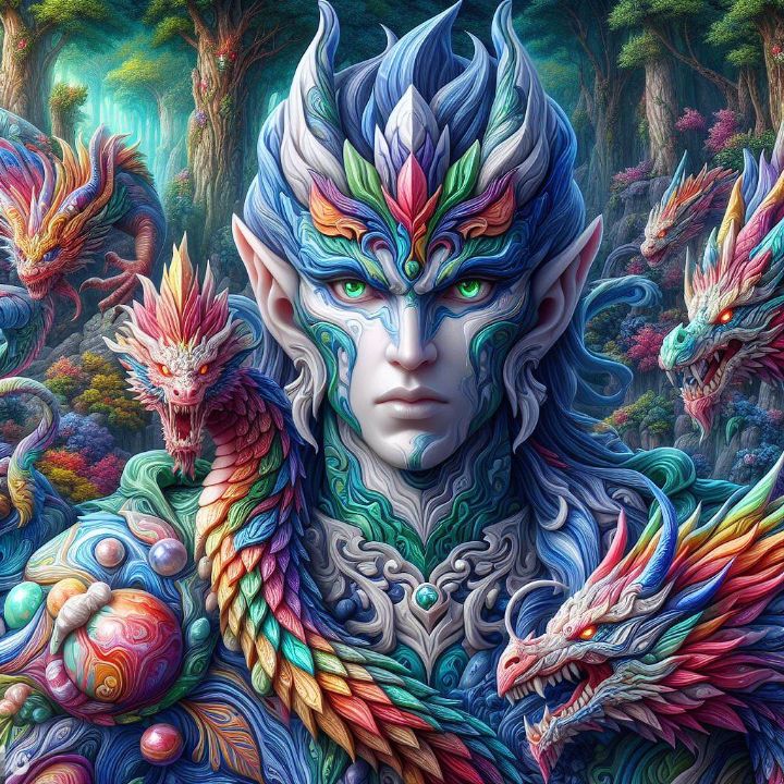 TimFunkhouser2's tweet photo. Art of the Day! "Fantasy On Top Of The World". Buy at: https://t.co/zg8h2MFlLO https://t.co/mupW5xQ6El