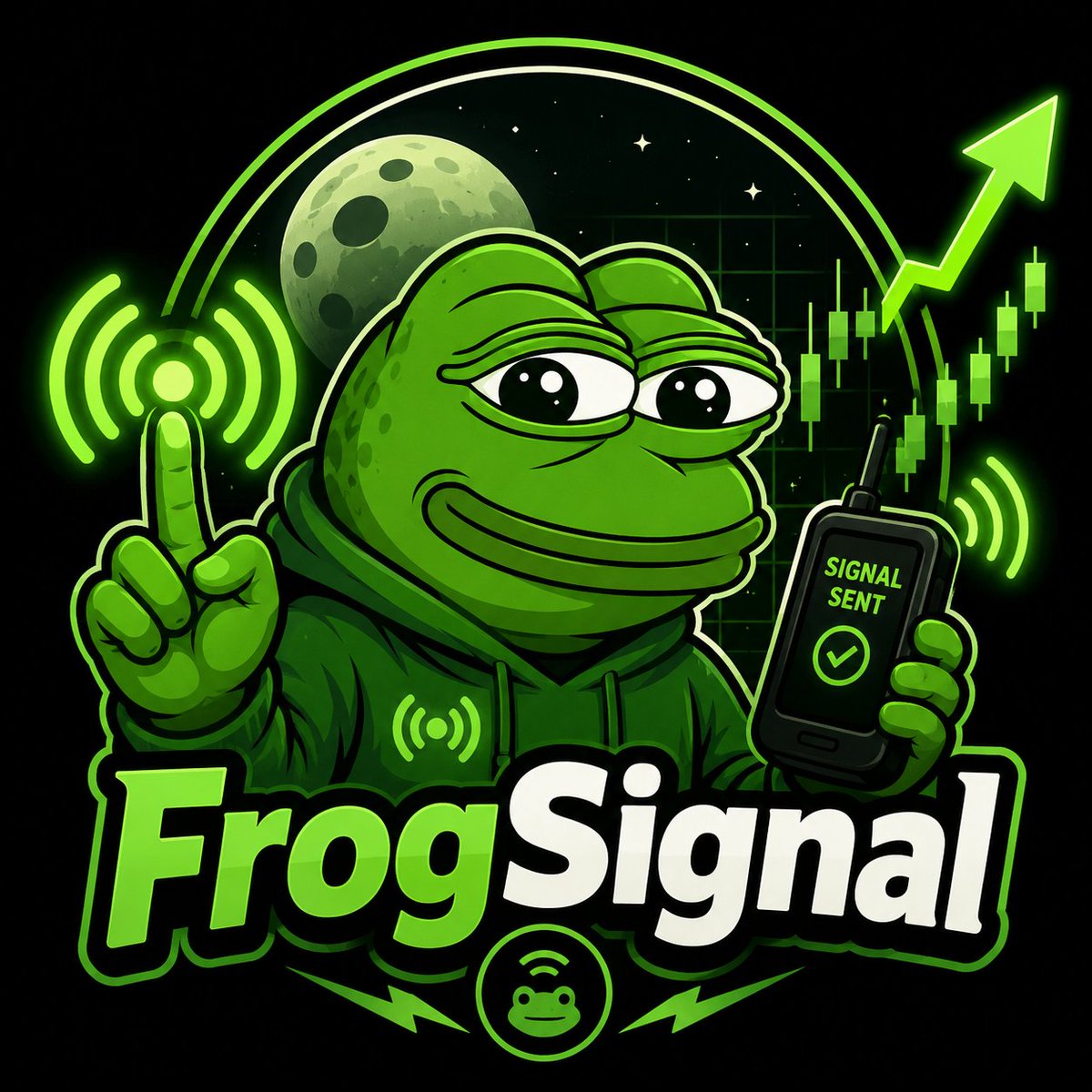 frogsignal8030's tweet photo. 🐸📡 THE SIGNAL IS LIVE.
No utility.
No promises.
Just swamp energy, memes, and pure chaos.
$FGS
Follow the signal before it’s too late.
#FrogSignal #Memecoin https://t.co/ewrVP671Ak
