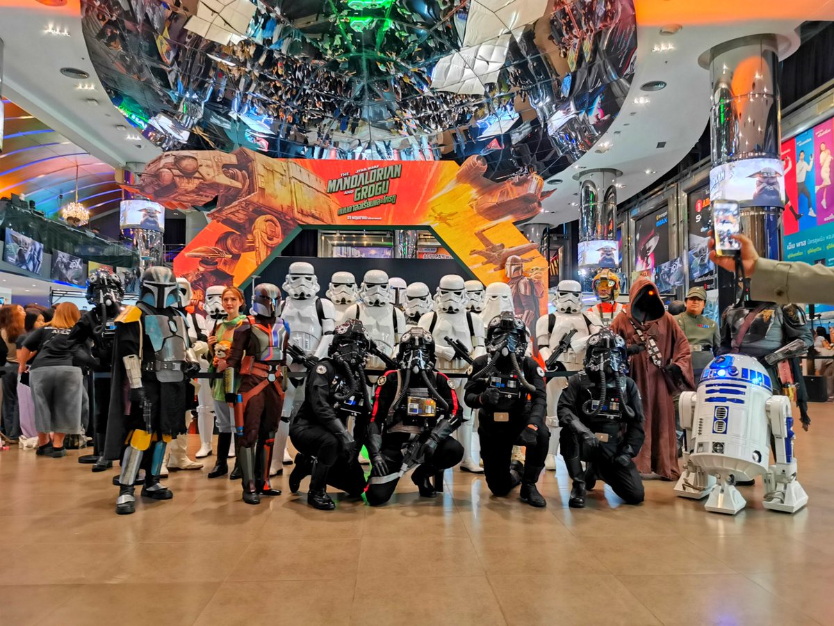 donly913's tweet photo. "This​ is​ the way"
501st​ Legion​ Thailand
Event​ : Gara Premiere​ Mandalorian​ And​ Grogu "Thailand​🇹🇭" #501stlegion #starwars #mandalorian #thisisaway #starwarslegion https://t.co/6m4Nu7eopb