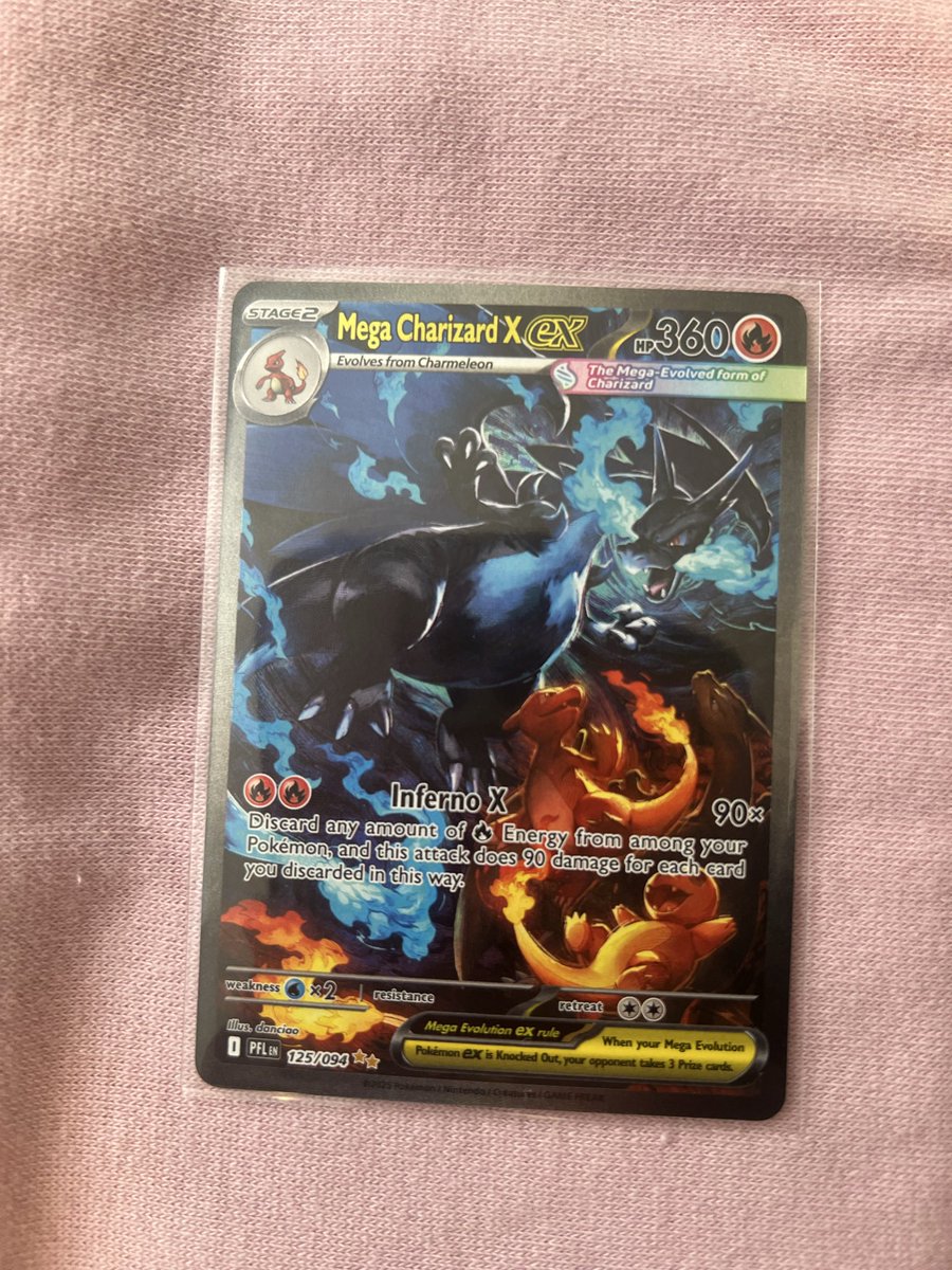 therealcpiddy's tweet photo. Is this Mega Charizard X ex card good? #pokemon @xTWABLESx https://t.co/4rR9t2KFRF