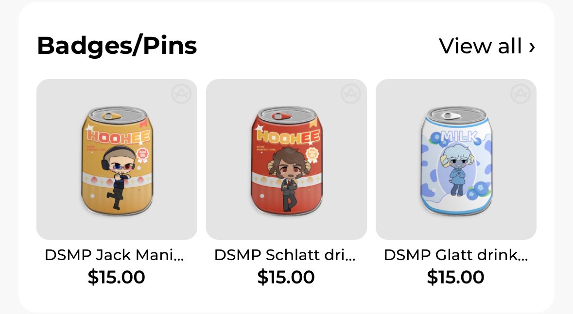 evanundergrnd's tweet photo. New updates to shop: Now we have can badges!

🔗 in comments
( Tags: #jschlatt #ramtwt #dsmp #jelqduo #mcyttwt #jackmanifold #glatt ) https://t.co/XPtFLZSCZO