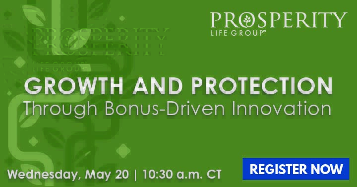 IdealProducers's tweet photo. Looking for a new approach to accumulation conversations with risk-averse &amp; fee-sensitive clients? See how advisors are positioning the Prosperity PathPro Series #FixedIndexedAnnuities for growth potential &amp; fee-conscious #RetirementPlanning strategies.

https://t.co/VrSd5TSH7Q https://t.co/xkMmFcLmJ0