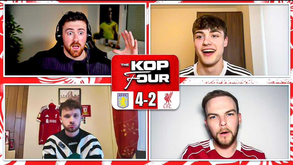 TheKopFour's tweet photo. 🚨 LIVE at 7PM

Discussing Salah vs Slot, Alonso to Chelsea, Curtis Jones/Denzel Dumfries and more! https://t.co/WS0ubHr5Kb