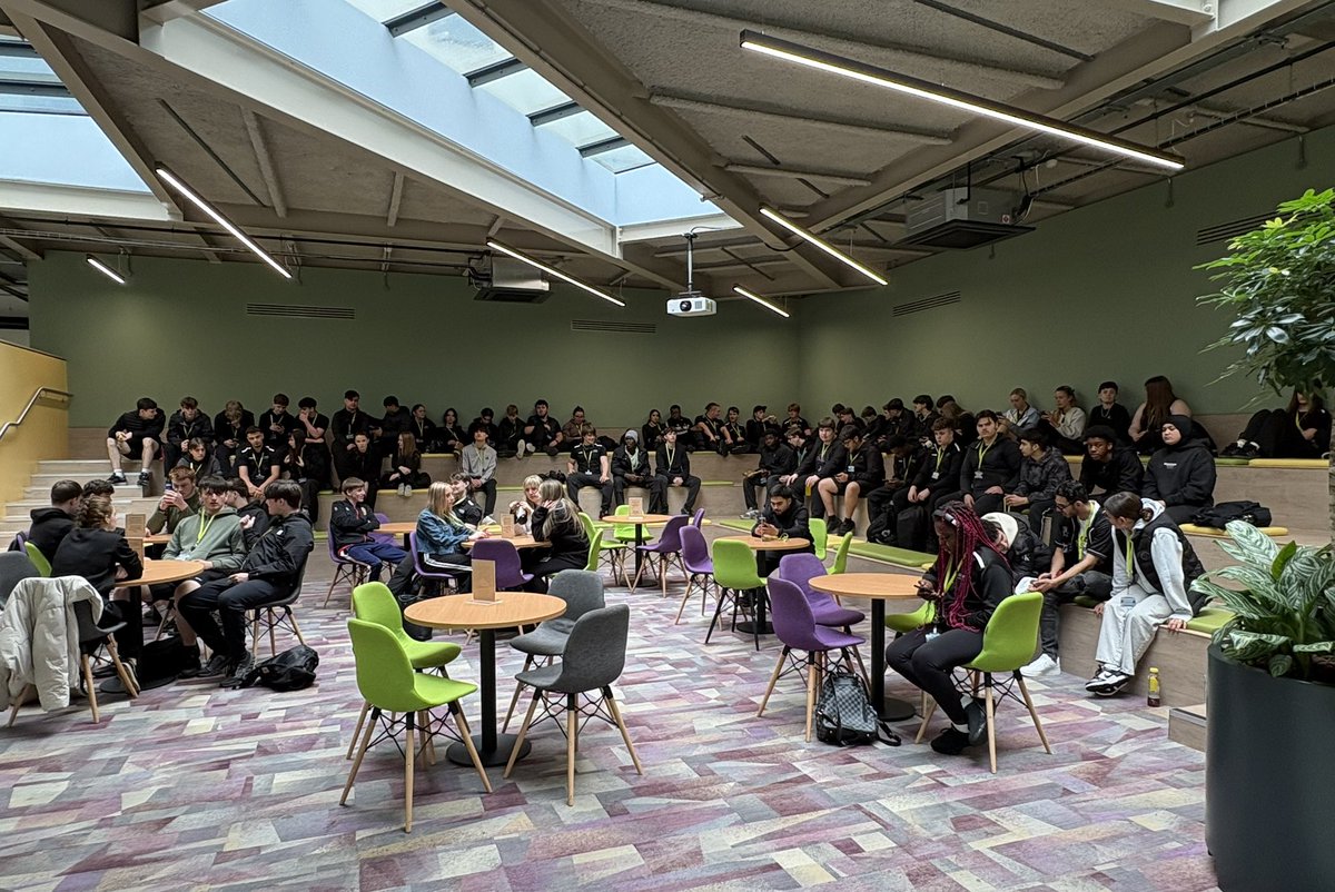 CoventryPublic's tweet photo. We celebrated the 25/26 academic year with our Uniformed Public Services &amp; Sport Non-Academy learners this afternoon, recognising achievement, commitment, resilience &amp; progression in each tutor group. What an amazing year, we’re so proud of them! @coventrycollege @LizzieFarquhar2 https://t.co/xDyMrQ2aTo