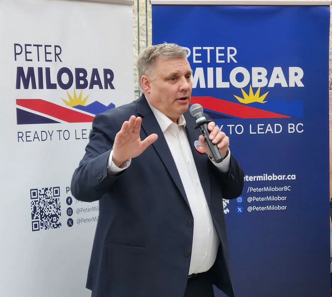 AlanForseth's tweet photo. The next leader of the #BCConservative Party must be able to go on the offensive immediately after being declared the winner. And @PeterMilobar will do it as an elected MLA, from within the BC Legislature.
When I receive my ballot, my #1 choice will be Peter Milobar; I ask you to make him your first choice, as well.
https://t.co/KlWrAXrOab #bcpoli