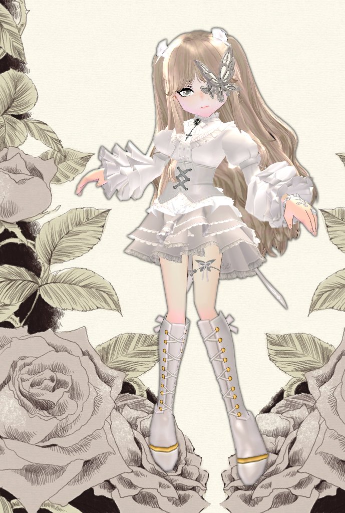 tokumaruma's tweet photo. これは念願の雪華綺晶のコスプレだと思い込みます
#mabinogi #マビノギ https://t.co/PN9OwuWN5z