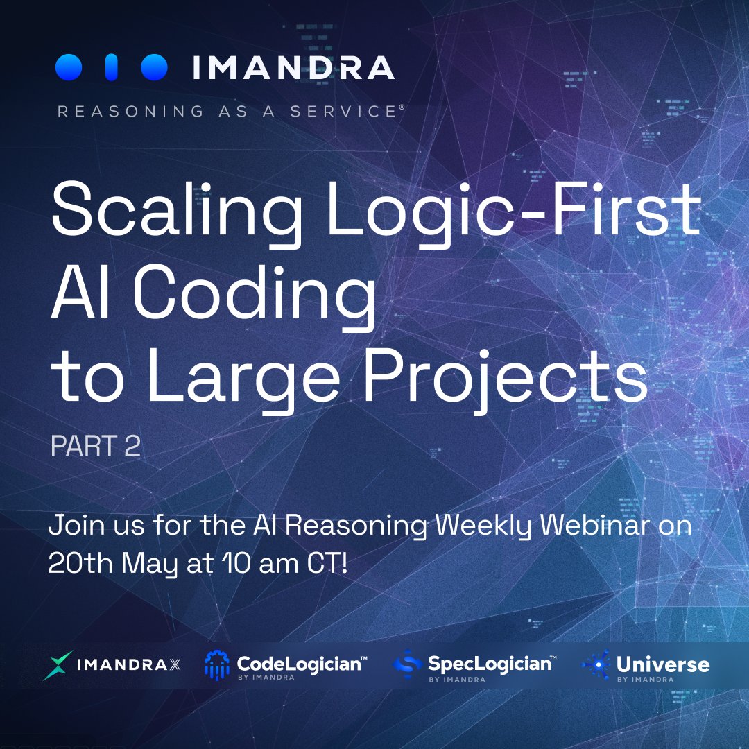 imandra_ai's tweet photo. Join us! Register here: https://t.co/15xCXqOJLX https://t.co/TC4vEW6YG3