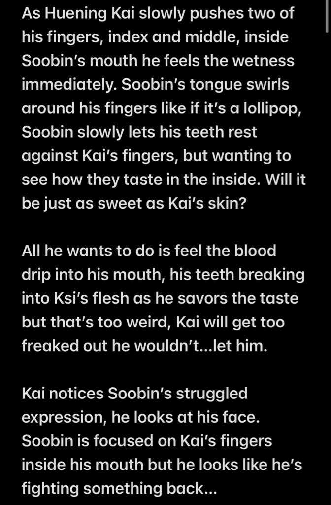 bottomhyuka's tweet photo. Debating whether if I wanna continue this writing https://t.co/Qzcki6TV0t