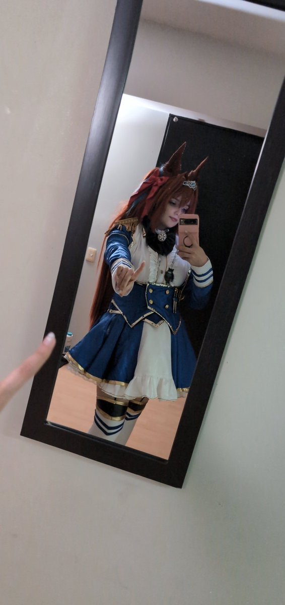 Tsutsumin_cos's tweet photo. Daiwa Scarlet 🫶

#umamusume #daiwascarlet #daiwa #cosplay #uma https://t.co/Qka6L98YIb