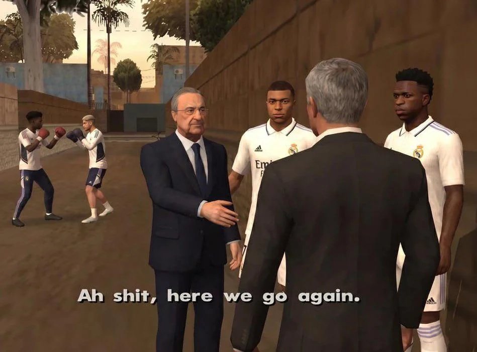 THEOCTOPUS_1's tweet photo. Mourinho coming back to Real Madrid be like: https://t.co/x5Pj3FtQtQ
