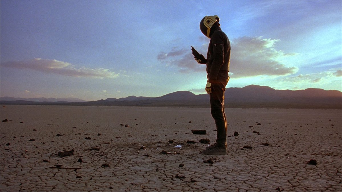 Some select stills from Daft Punk's Electroma, which celebrates