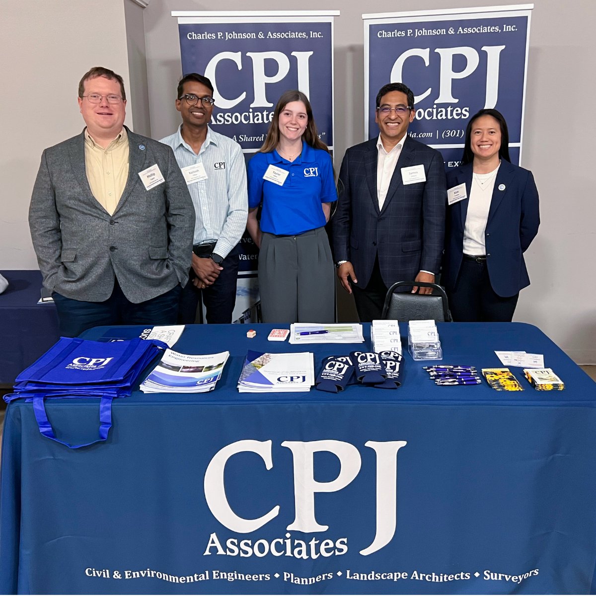 CPJ_Associates's tweet photo. Last week, our team attended the Chesapeake Water Environment Association (CWEA) Stormwater Seminar to stay up to date on the latest developments in stormwater management and connect with the many clients, partners, and industry peers we regularly work with across the region. https://t.co/w2WUqg9V58