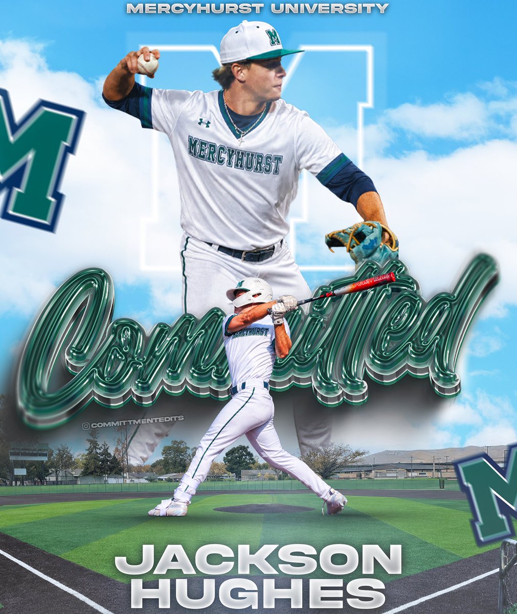 JacksonHughes_7's tweet photo. I am beyond blessed to announce my commitment to Mercyhurst University! I would like to thank all my coaches, family, and friends that have helped me to reach this point!
@CoachJordano @JimmyLatona20 @HurstBaseball https://t.co/lSFHn4ZXnx
