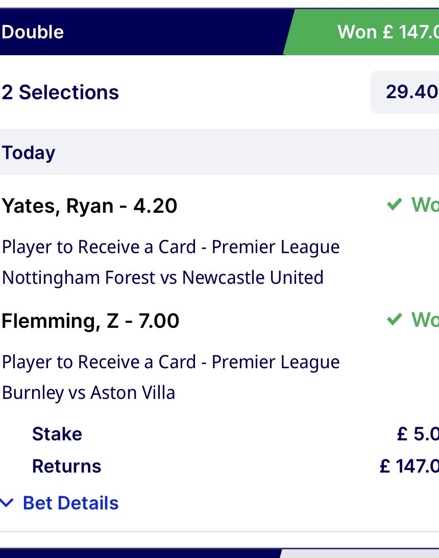 RockPickscardsc's tweet photo. Hit Yates and flemming inplay last week, taking him again for this week https://t.co/KO7b6w2NLZ