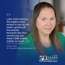 DavidWeekley's tweet photo. For David Weekley Homes, building new construction homes also means investing in the communities our Customers call home. Through CARE, our Team Members turn purpose into action nationwide. Learn how we’re Building Dreams, Enhancing Lives. https://t.co/qYLc7k32B5 #NewConstructionHomes #HomeBuilder #CommunityImpact