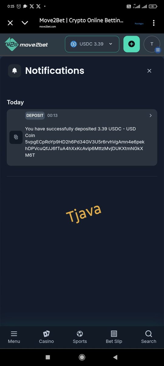 ZunKaylee's tweet photo. @AlmiraCrypto @move2bet Completed ✔️
Deposit $3,5 received $3,39
1/3 https://t.co/U0lzBsOFta
