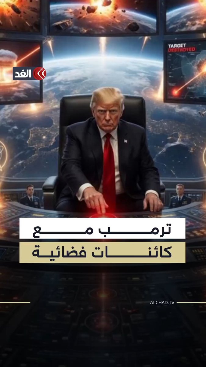 صور مع «الكائن الفضائي والزر الأحمر».. منشورات غريبة للرئيس الأميركي 