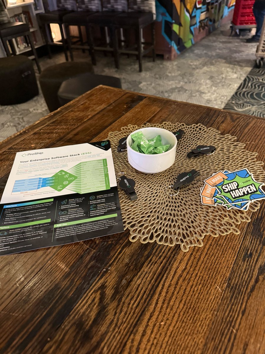 ProShipInc's tweet photo. Great conversations, valuable insights, and a lot of energy coming out of Green Mountain Technology Summit 2026. 📦🤝 The ProShip team had an incredible time connecting with shippers, partners, and industry leaders in Nashville last week. Check out some highlights below! 📸⬇️ https://t.co/ddKRqQQssG