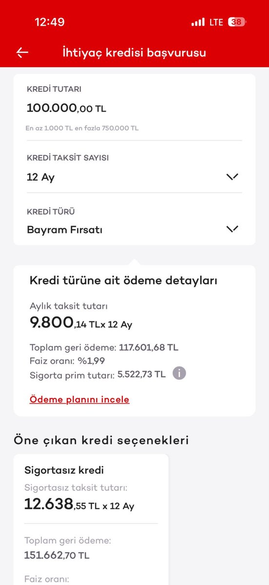 Bankadabirisi's tweet photo. @krediadam Paylaşımın 14.saniyesinde görüp hemen çektim teşekkürler😂 https://t.co/0RmzMkn8hO