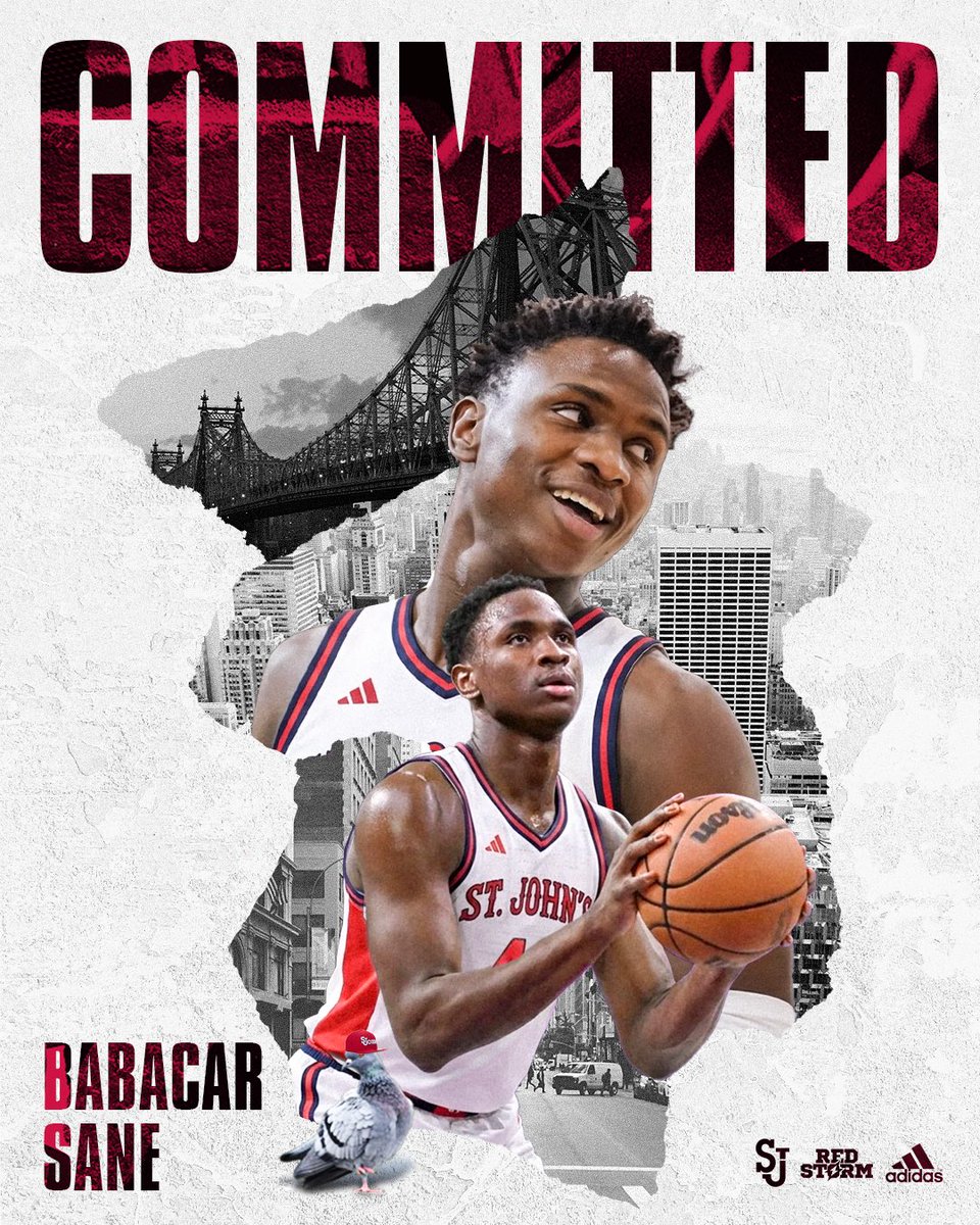StJohnsBBall's tweet photo. OFFICIAL ✍️

Welcome to the Red Storm, Babacar! 🔴⛈️

🗞️: https://t.co/TQrZldbXNq https://t.co/agsBHiHLYU