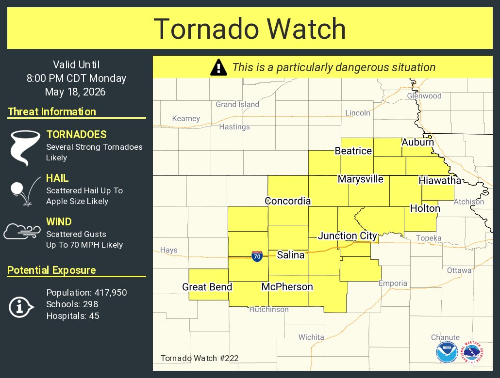 NWS Tornado tweet media