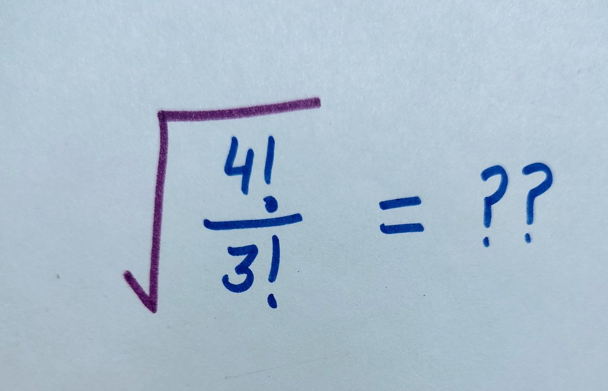 Math Factorial Sign Easy Math symbol (!) is factorial.