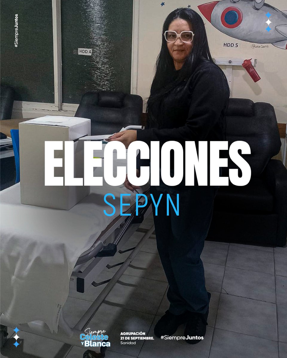 Lista Celeste y Blanca Sanidad tweet media