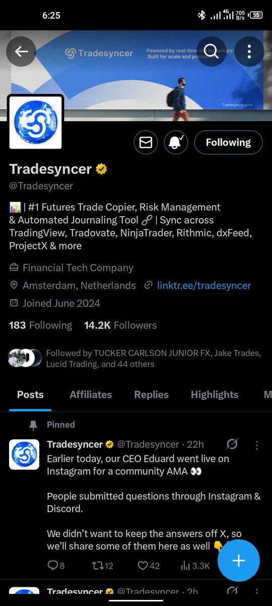AhmadAdam3025's tweet photo. @Tradesyncer @FundedNext Done https://t.co/PqFBU7iY5n