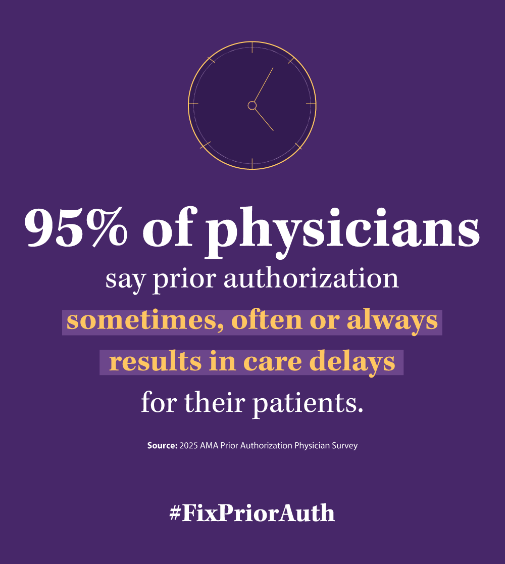 PatientAction's tweet photo. @AmerMedicalAssn's latest survey results tell a troubling, yet familiar, story. The prior authorization system is negatively impacting patients. Click the link to learn more.
https://t.co/fdEgzC5rK6 https://t.co/ixqxEYflhd