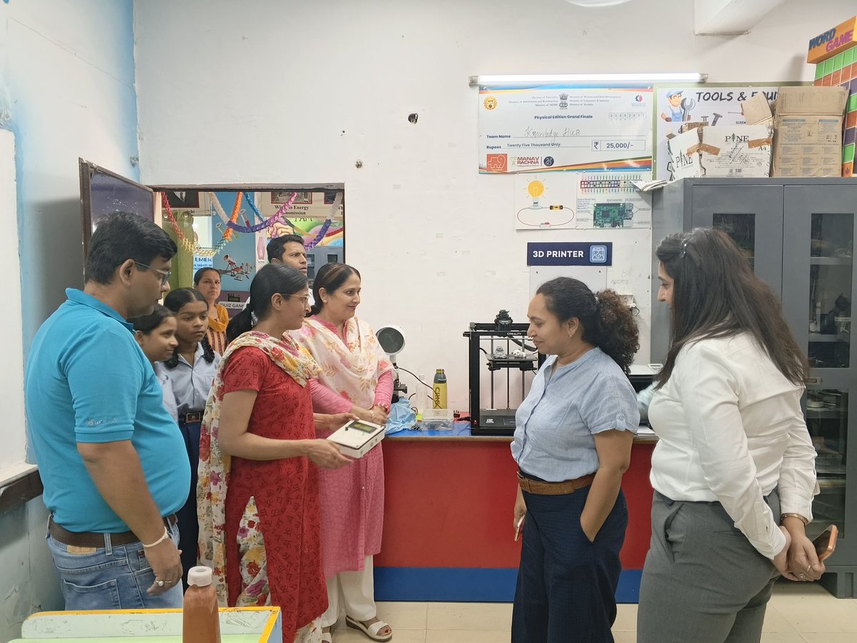 SchoolEduChd's tweet photo. Empowering young minds through innovation! Under the Learning Links Foundation-led Gyan Shakti Whole School Transformation Program, supported by #Emerson @GhsDmvchd  received 11 refurbished laptops to strengthen #ATL & #STEAM learning. A big step towards equipping students with 21st-century skills through #experiential #technologyenabled education. #Education #STEAM #Innovation #DigitalLearning #GovernmentSchools 
@EduMinOfIndia 
@DselEduMinistry 
@chandigarh_admn