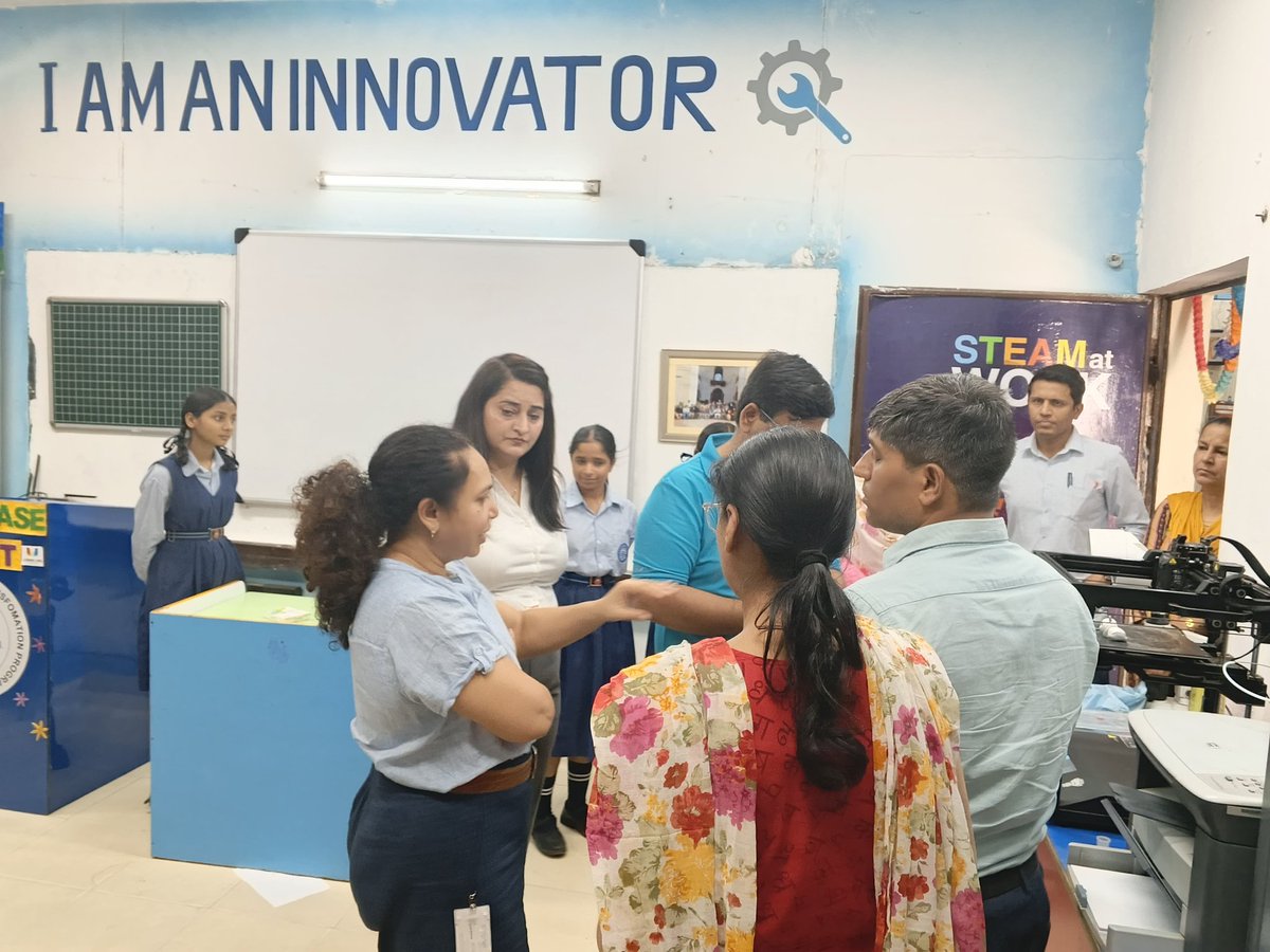 SchoolEduChd's tweet photo. Empowering young minds through innovation! Under the Learning Links Foundation-led Gyan Shakti Whole School Transformation Program, supported by #Emerson @GhsDmvchd  received 11 refurbished laptops to strengthen #ATL & #STEAM learning. A big step towards equipping students with 21st-century skills through #experiential #technologyenabled education. #Education #STEAM #Innovation #DigitalLearning #GovernmentSchools 
@EduMinOfIndia 
@DselEduMinistry 
@chandigarh_admn