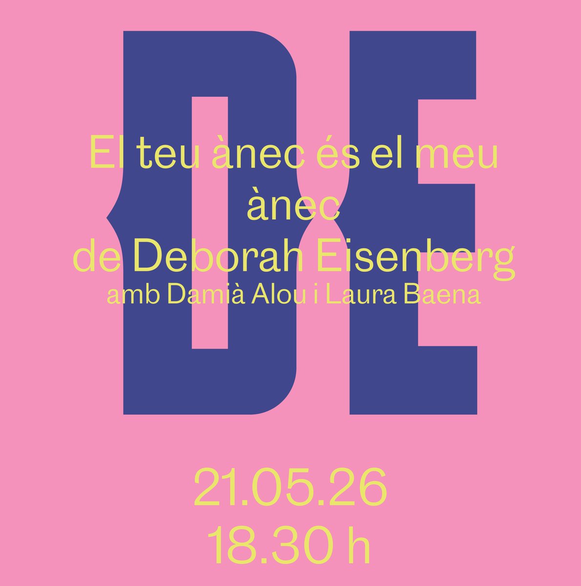 Edicions1984's tweet photo. El proper dijous us esperem a l'Atzavara! https://t.co/FZAo8UL7Wp