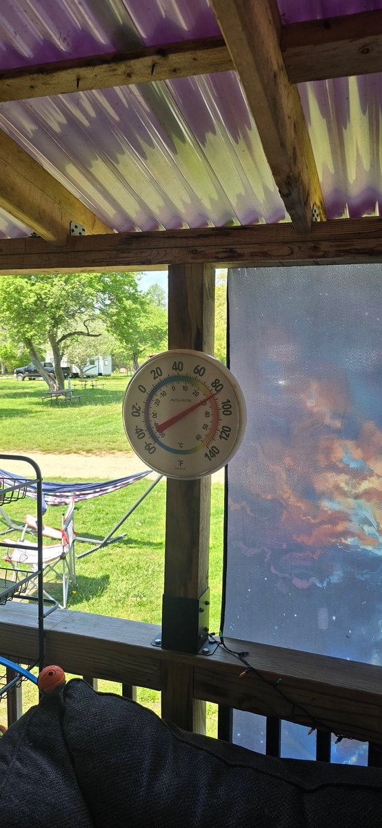 Ryan_B93's tweet photo. 85 just touching 86 East Killingly CT. In Shade under ceiling fans. Tomorrow should be impressive. @gilsimmons @Eweather13 @ContentWxGuy @steveginx https://t.co/75mibcIzCl
