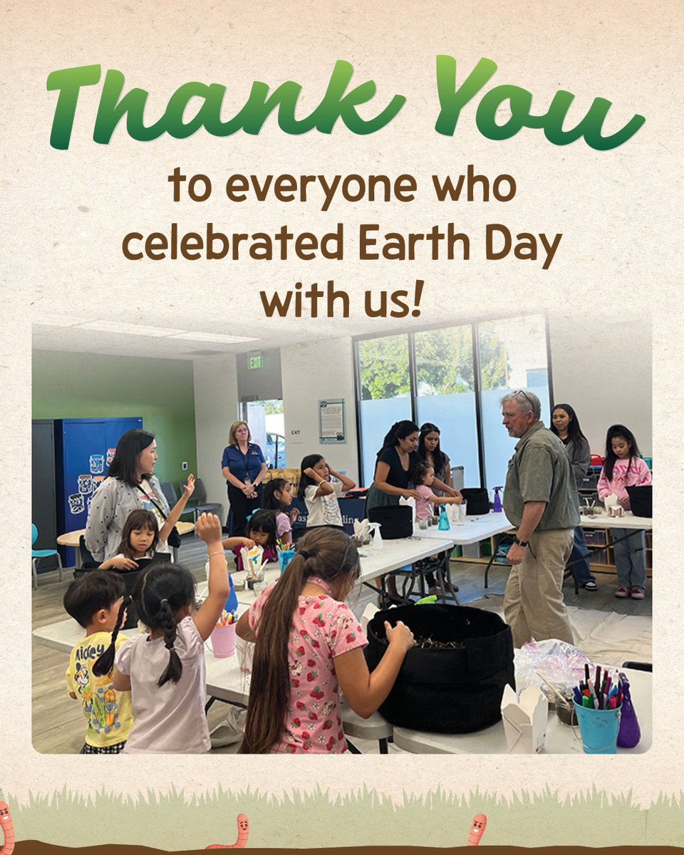 ocwaste's tweet photo. 🌍✨ We had an amazing time cohosting Earth Day event with @ocpubliclibraries, celebrating sustainability and community! Across 32 branches, we shared fun, hands-on activities and resources that brought environmental awareness to life. 💚📚 https://t.co/IxItU79AN1