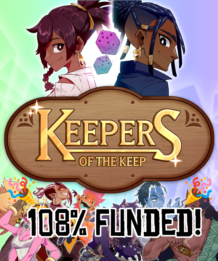 kinjak0's tweet photo. 30 Days.
195 Backers.
108% Funded.
Keepers of the Keep is a fully funded game! Thank you to everyone for a successful Kickstarter campaign, I am at a loss for what to say, and I'm happier than words and express. There's nothing left to do now but to get to work!✨ https://t.co/MPxPMXFHrU