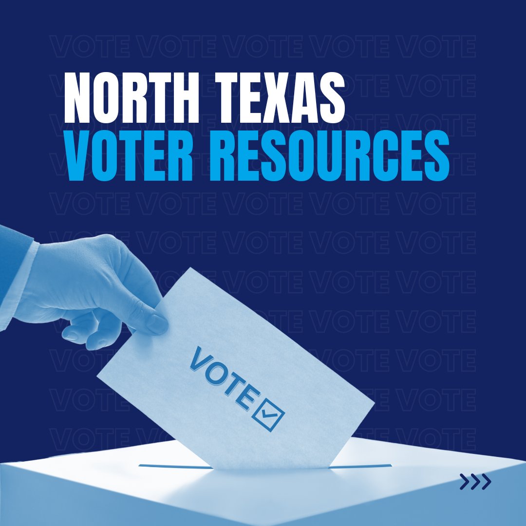 DRC's tweet photo. Early voting is officially underway in North Texas. Here’s what voters should know about the upcoming primary runoff election, from key deadlines to voting resources: https://t.co/DipAQOuIf2 https://t.co/fIv75yRvav