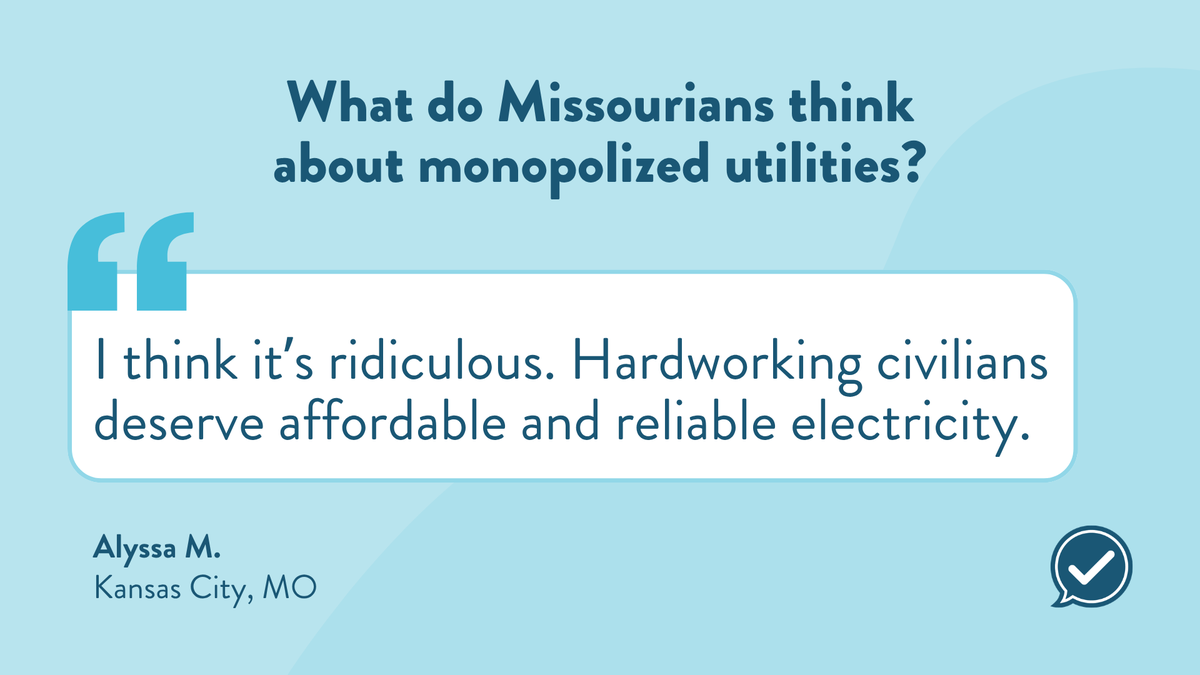 OurEnergyChoice's tweet photo. Missourians deserve access to affordable #electricity with #EnergyChoice!💪⚡️ @Patty4MO @EmilyforKC https://t.co/8xSiellJB8 https://t.co/SAlFumph16