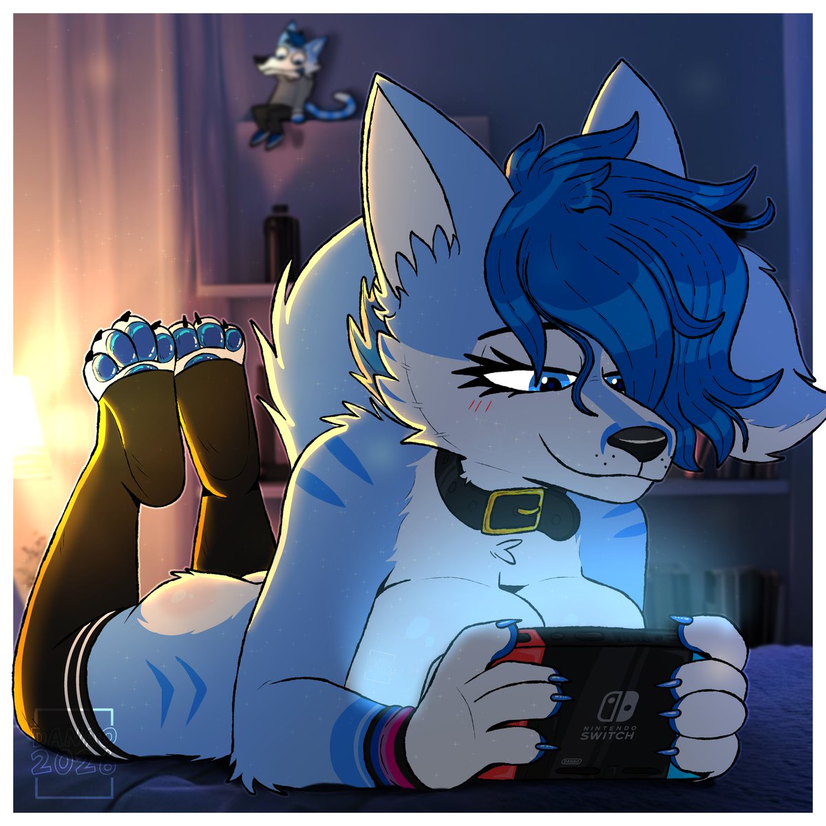 Danna_NSFW270's tweet photo. Just chilling🎮

Pose reference : @theposearchives https://t.co/99VKkN6r1s