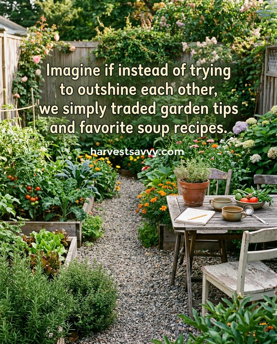 HarvestSavvy's tweet photo. #GardenLife #SlowLiving #CommunityOverCompetition #SoupAndStories #BackyardGarden #KindnessCulture #SimpleJoy #HomesteadVibes #GrowTogether #CozyLiving https://t.co/qrG8mWWL26