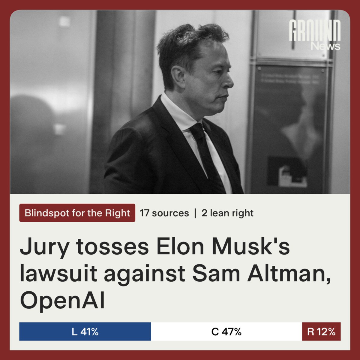 Ground News tweet media