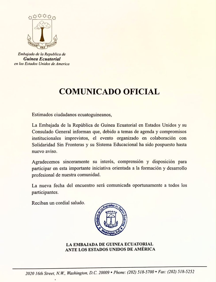 EG Embassy DC tweet media