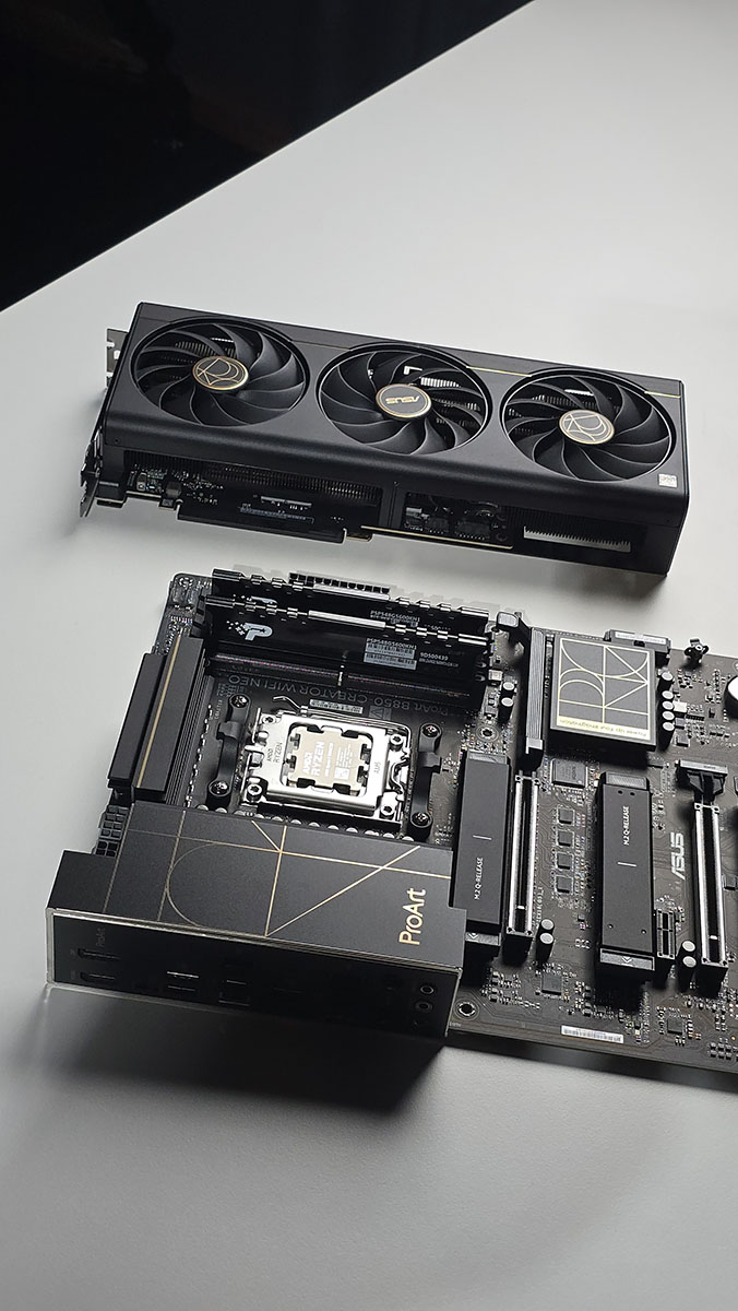 neSSaSSPCmods's tweet photo. Asus ProArt B850-Creator WiFi NEO – Profesionalna AM5 platforma sa EPYC podrškom!
Video: https://t.co/VaQXutuw2b
Text/foto: https://t.co/q0ESrZqote

@ASUS @AMD https://t.co/A3iwucbJcn