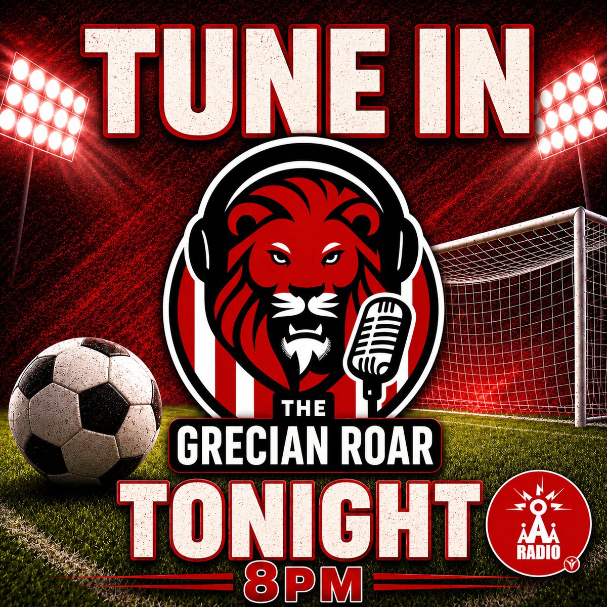 aaaonair's tweet photo. Tonight on Grecian Roar, ECFC Vice Chair Laurence Overend joins The Grecian Roar Radio Show team to reflect on the 25/26 season and look ahead to the new campaign! 
#ECFC #GrecianRoar #Exeter #AccessAllAerials #CEDA https://t.co/LgMtN253FL