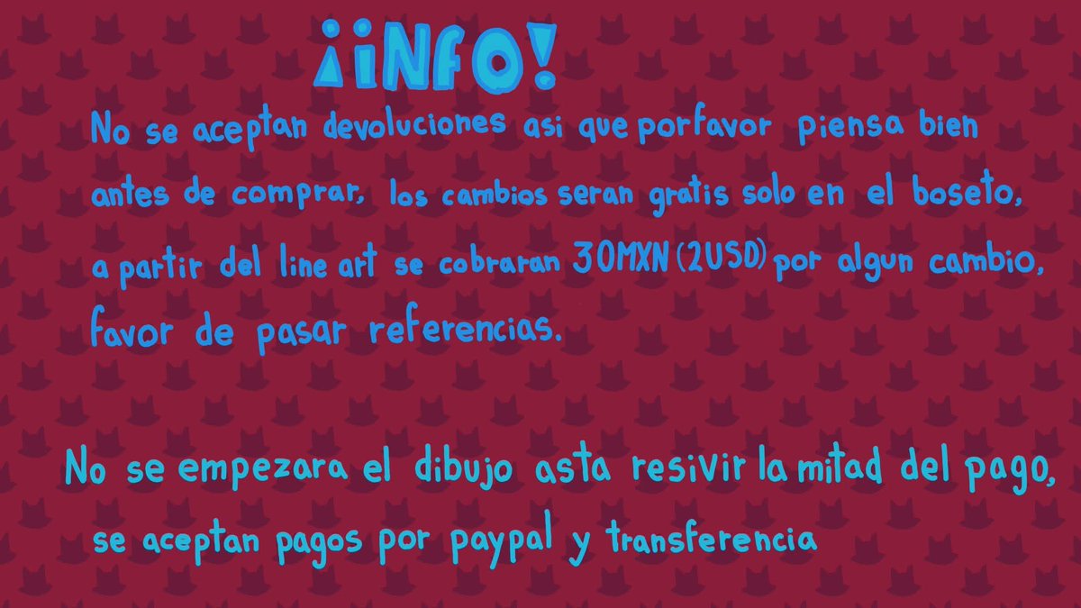 Anifox52's tweet photo. Holaaa, acabo de abrir comisiones, por si les interesa pueden ver los precios 😁😁 https://t.co/JigQ7OYXJh