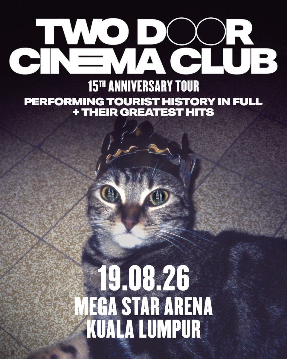 Two Door Cinema Club tweet media