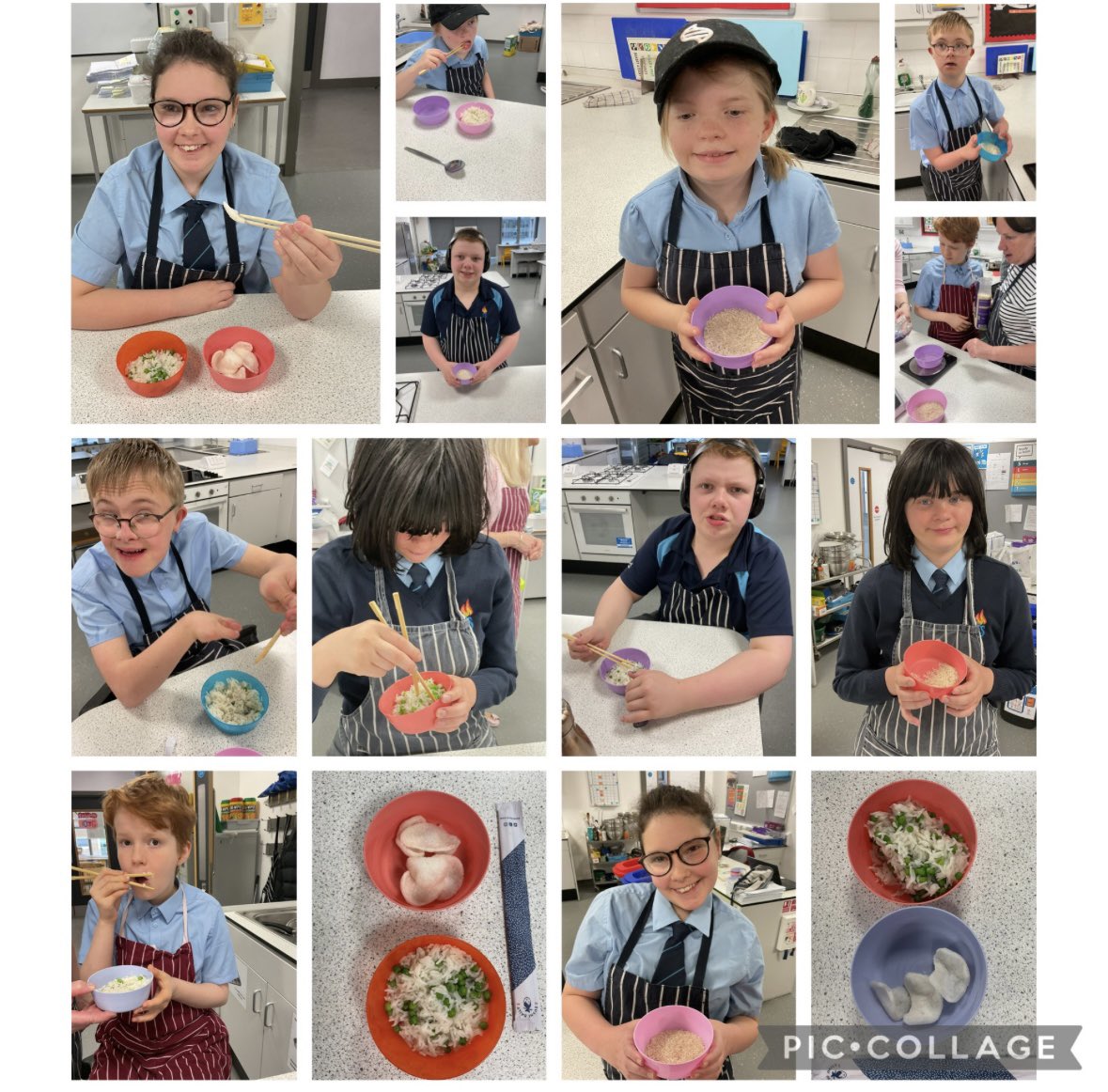MCS_SRB's tweet photo. Egg fried rice was on the menu for Dosbarth Derwen last week. Excellent independent kitchen skills &amp; trying of your Asian dish - it looks delicious! 🍚🥢 https://t.co/v7xUgcLFOj