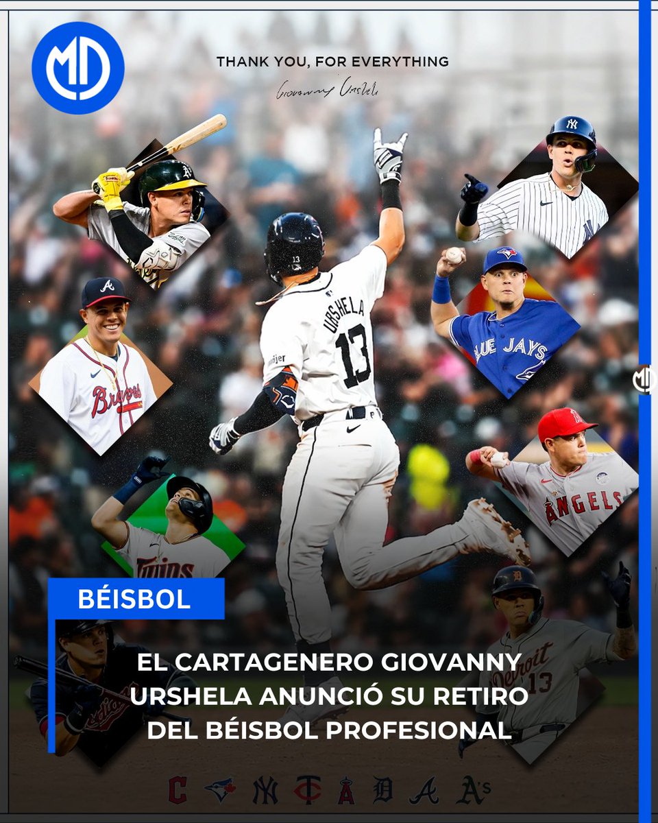 MundoDeportesCo's tweet photo. El pelotero colombiano se despidió con un emotivo mensaje tras una destacada carrera en las Grandes Ligas 🇨🇴👏

“Las buenas memorias quedarán para siempre en mí”.

Conoce detalles 👇
https://t.co/j6GmcGsNe1

#béisbol https://t.co/iBsxbpShwQ