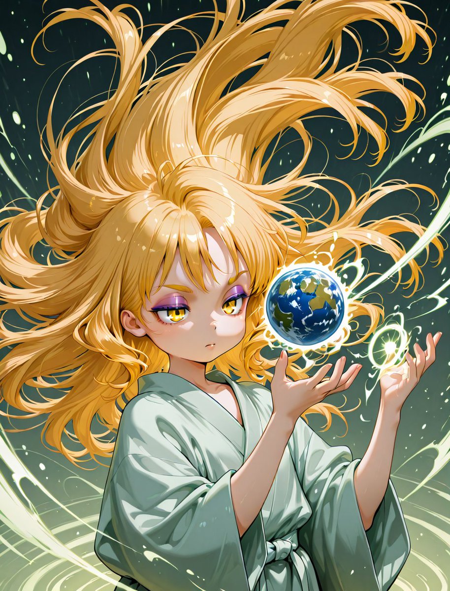 daovb_net's tweet photo. ファンタジーRPGクイズの表紙っぽいのをやろうとしたんだけどやりすぎて宇宙の真理にうっかり到達しちゃった河越天縫双鶴舞子 https://t.co/zcSgwNR3e6
