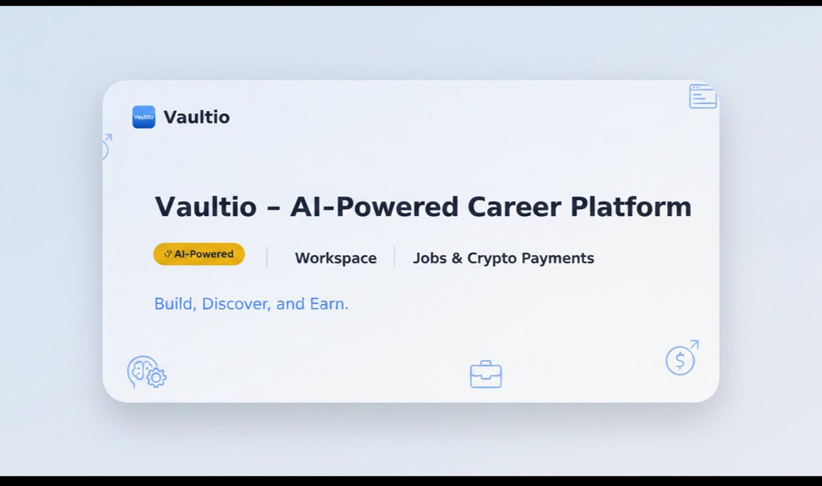 vaultio_tech's tweet photo. I spent 6 months building a product I thought no one wanted. Until last Thursday.

I started building a freelance platform with crypto escrow. Escrow scared me — I had zero Solidity knowledge and no money to get it wrong. So I kept avoiding it and building everything else instead https://t.co/h8Pn7LazGz